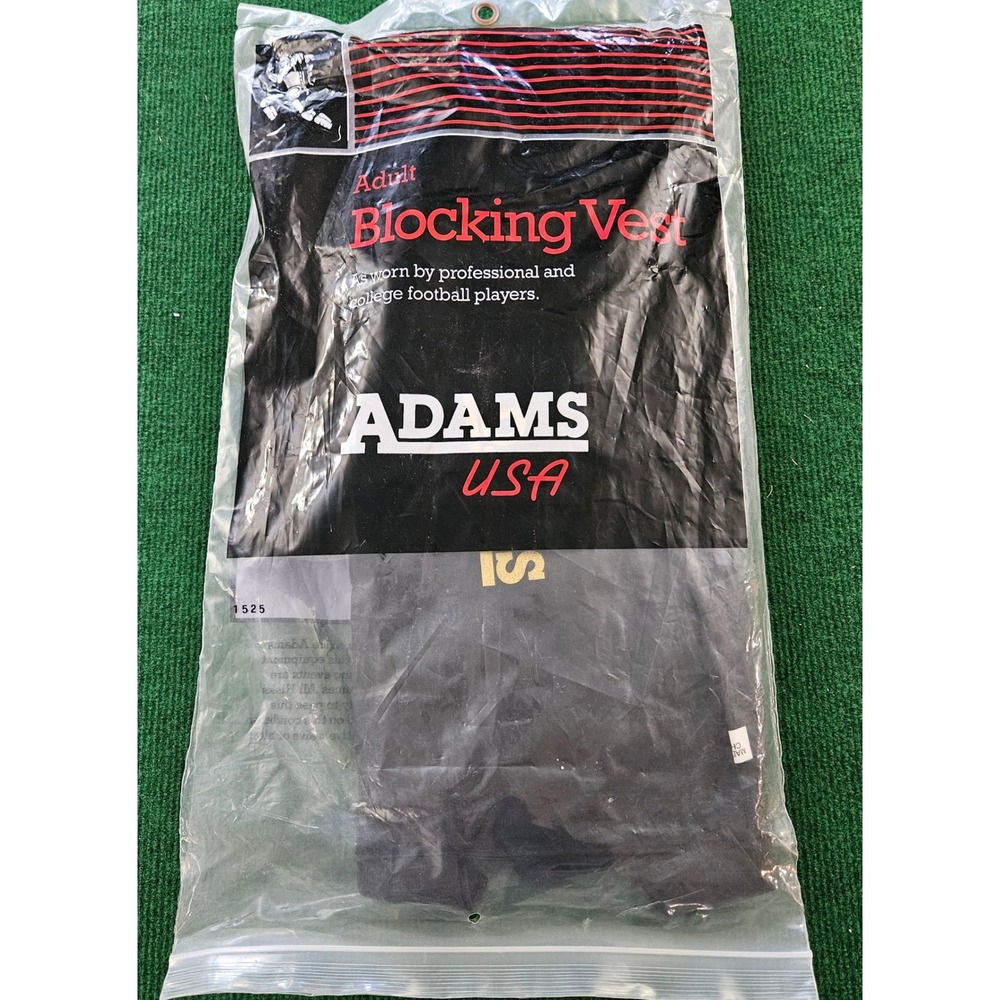 Adams USA Adult Blocking Vest Football Training Pad XL New‎ In Bag